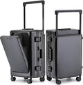 feilario 20" Aluminium Frame Hardside PC Carry on Luggage by feilario