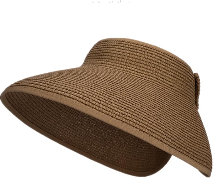 Womens Sun Visor Hat Straw Sun Visors by Unknown