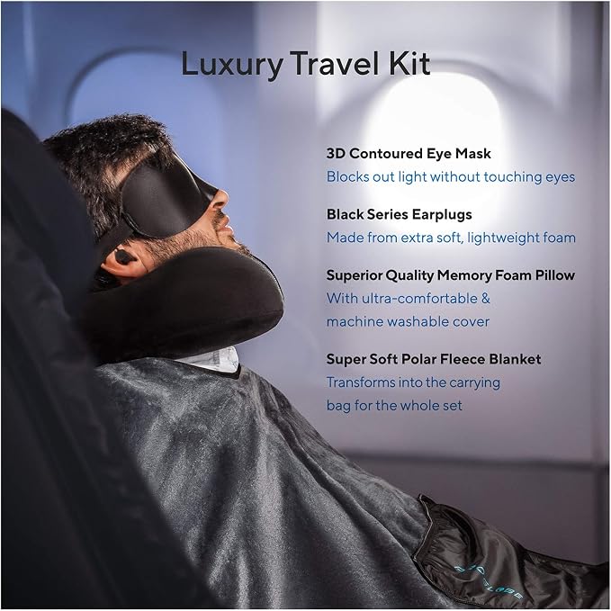 Travel Blanket Luxury Travel Set - Image 2