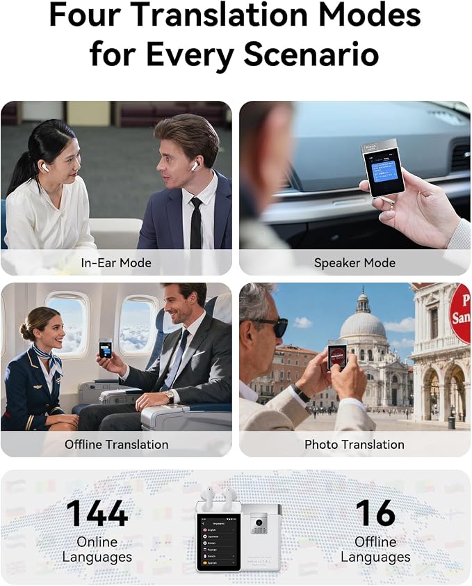 Wooask A9S Translation Earbuds Real Time - Image 4