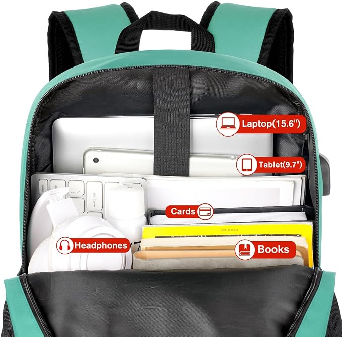 17 Inch School Backpack for Teens - Image 3