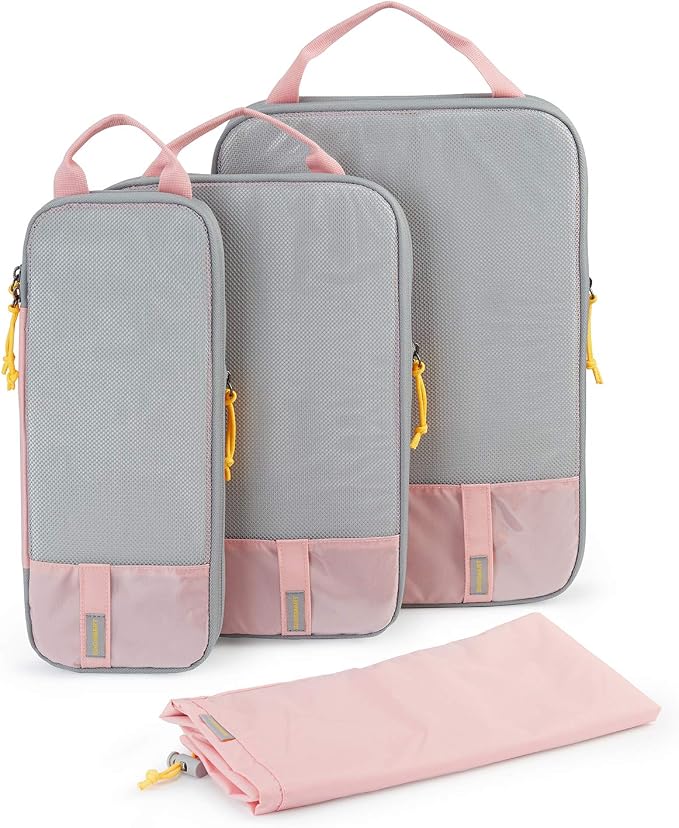 BAGSMART 6 Set Compression Packing Cubes by BAGSMART