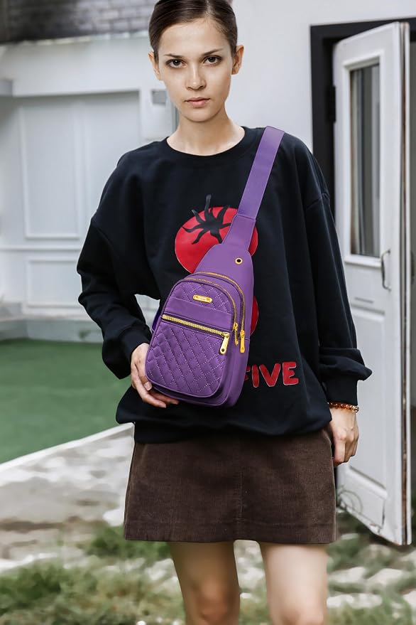 Small Sling Bag For Women Men Casual Crossbody Sling Backpack - Image 3