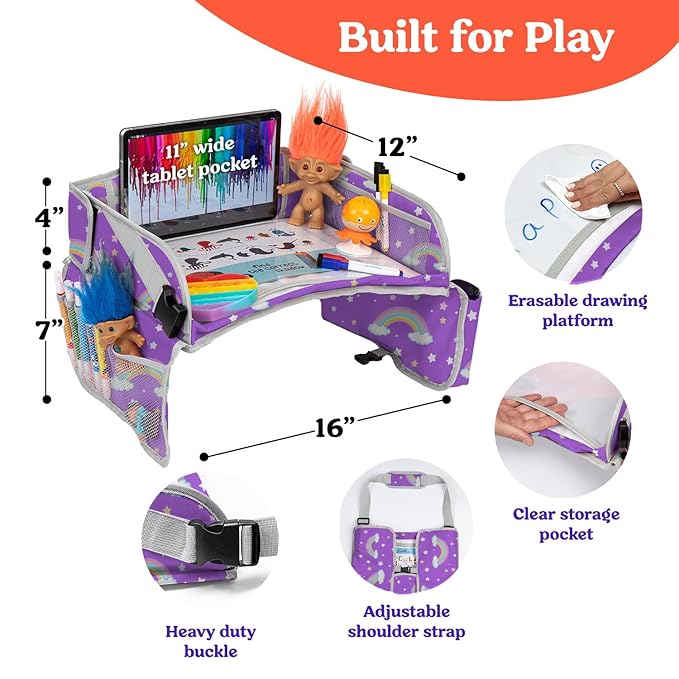 PILLANI Kids Travel Tray for Car - Image 4