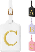 Personalized Initial Luggage Tags by izuzta