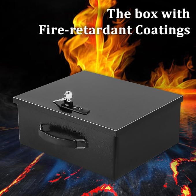 Dalmbox Portable Metal Safe Box - Image 7