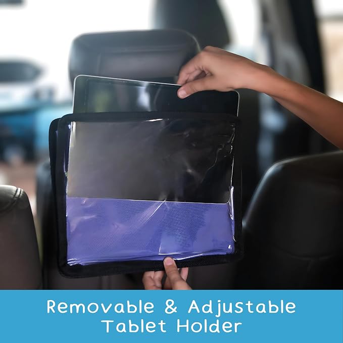 Kids Travel Tray for Car Seat – Teal – The Essential Travel Lap Desk - Image 3