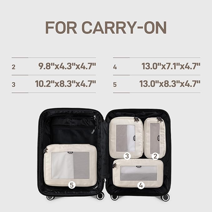 EPICKA TripCozy Compression Packing Cubes - Image 3