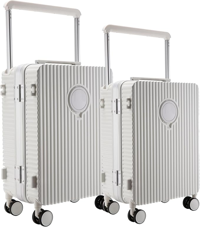 feilario Aluminum Frame Hardside PC Carry on Luggage by feilario