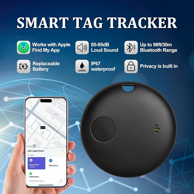 Geevon Smart Tag-2 Pack Bluetooth Tracker Work - Image 2