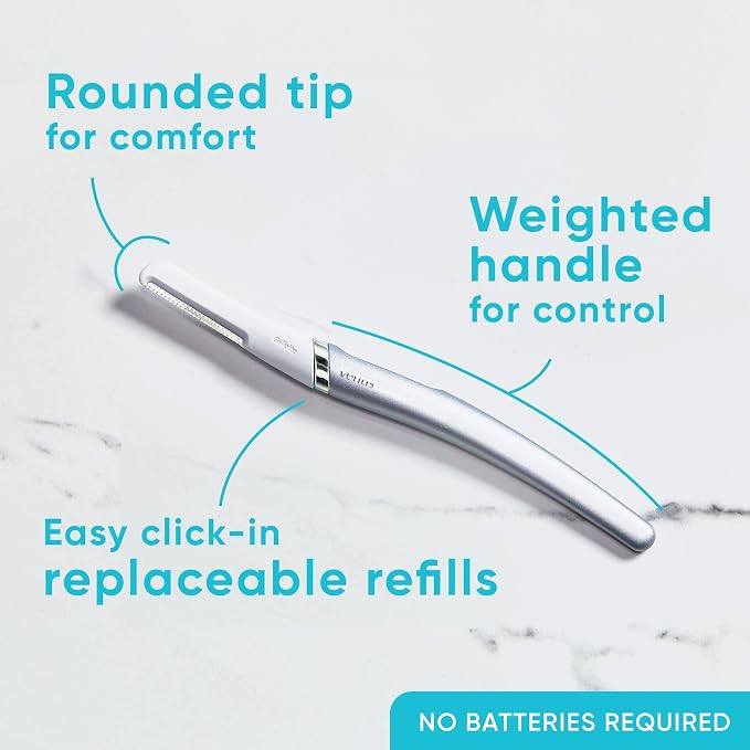 Gillette Venus Facial Razor, Exfoliating Dermaplaning Tool - Image 3
