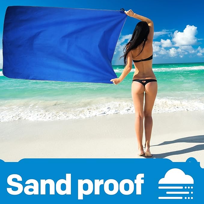 HOEAAS 2 Pack Microfiber Camping Towels, Quick Dry Towel, Super Absorbent Ultra - Image 7