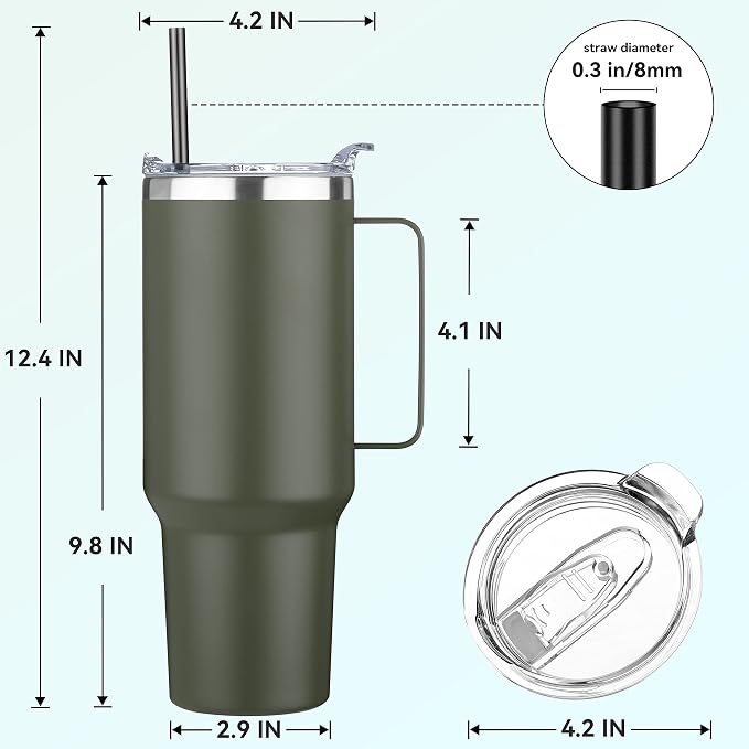 HASLE OUTFITTERS 40 oz Stainless Steel Tumbler - Image 3