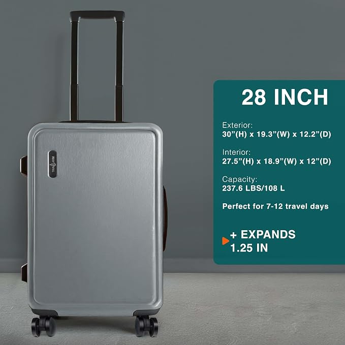 Luggage Sets 2 Piece, 24 Inch Suitcase and 28 Inch Luggage - Image 3