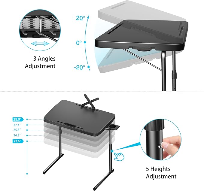 Ultra TV Tray Table, Allpop TV Dinner Tray - Image 7