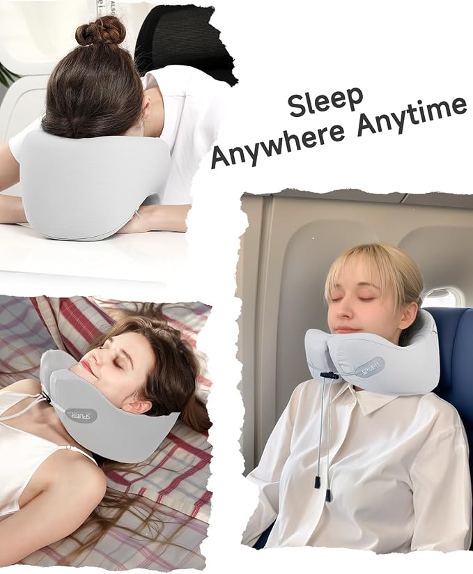 Travel Pillow – Neck Pillow Airplane, Travel Pillows - Image 7