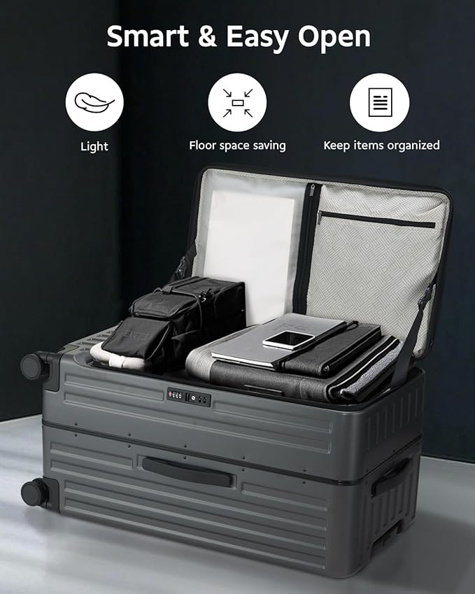 Luggage Sets 2 Pieces, 20 Inch Carry On Luggage and 29 Inch Checked Luggage - Image 3