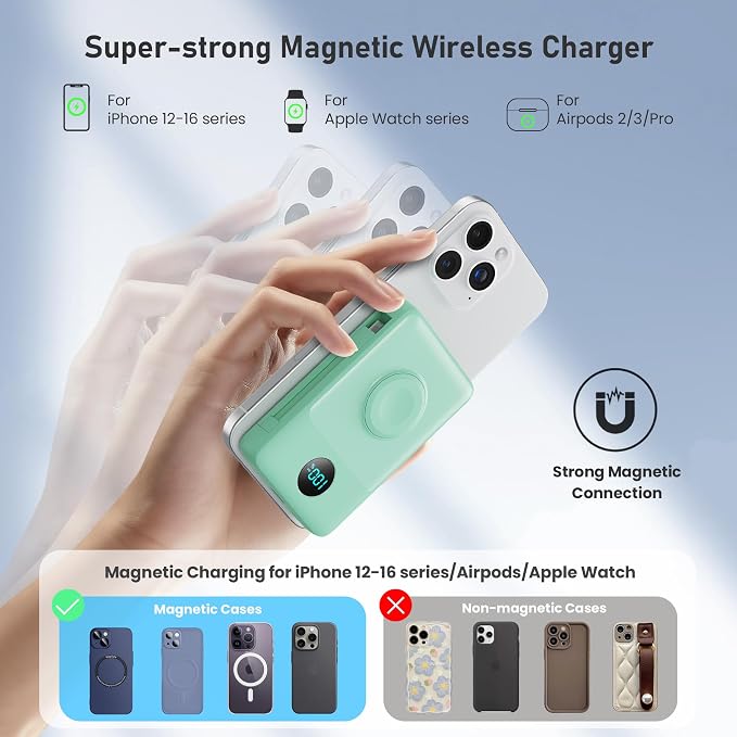 Magnetic Portable Charger for iPhone - Image 6