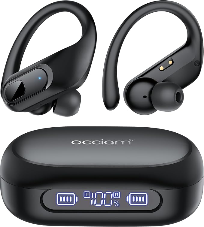 AI Translation Earbuds Real Time, 164 Language Translator Earbuds, 96H Playtime by occiam