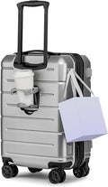 KYME Hardside Expandable Carry On Luggage 22x14x9 Airline Approved 20 Inch by KYME