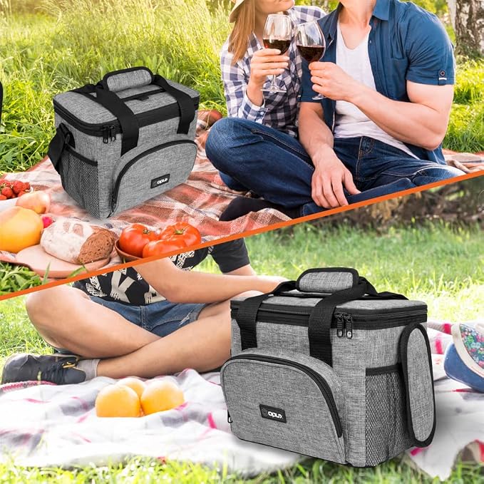 OPUX Soft Cooler Bag, Insulated Collapsible Lunch Cooler Bag - Image 6