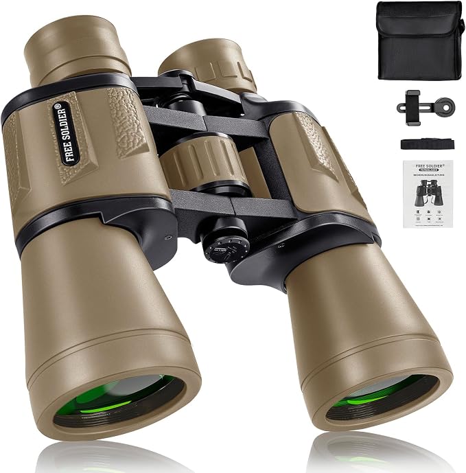 20x50 Binoculars for Adults by FREESOLDIER