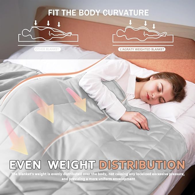 L'AGRATY Weighted Blanket - Image 4
