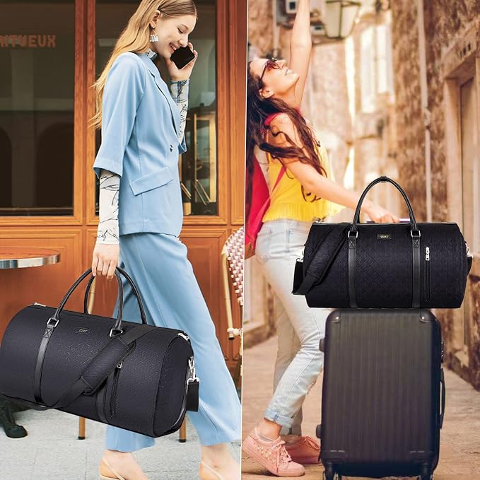 Garment Bag for Travel Convertible Carry On Garment Bag Large Travel Duffel - Image 6