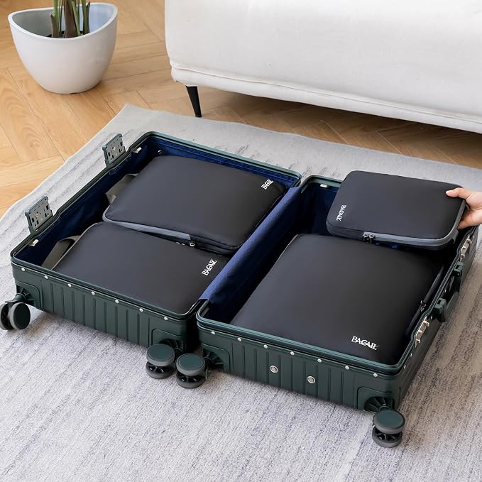 BAGAIL 4 Set/6 Set/8 Set Compression Packing Cubes Travel Accessories - Image 6