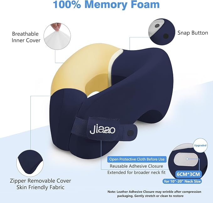Neck Pillow Airplane, Advanced Neck Support - Image 5