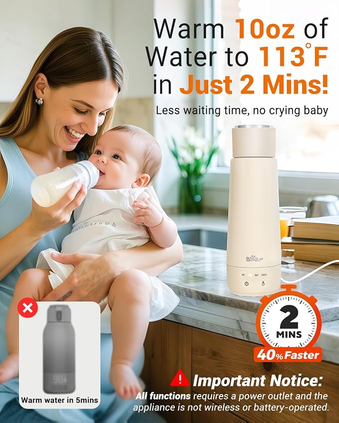 Bear Milk Warmer, Fast Water Warmer - Image 3