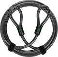 15 ft x 1/2" Heavy Duty Cut-Proof Security Cable | Flexible Vinyl-Coated by DAOSEC