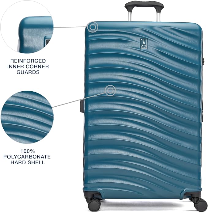 Travelpro Maxlite Air V2 Hardside Expandable Checked Luggage, 8 Spinner Wheels - Image 3