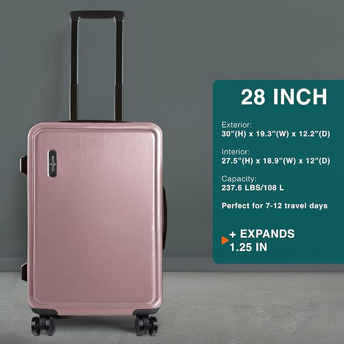 Luggage Sets 3 Piece, 22 Inch Carry on Luggage and 28 Inch Suitcases - Image 3