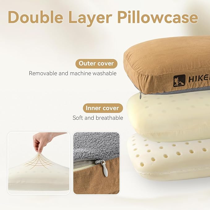 HIKEMAN Camping Memory Foam Pillow - Image 3