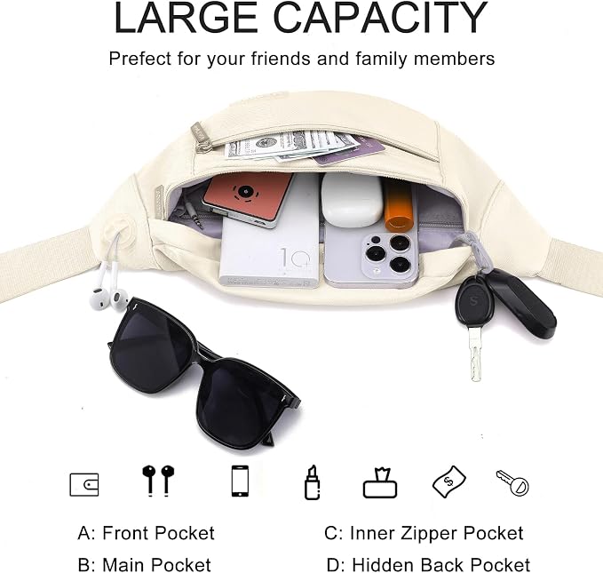 MAXTOP Large Crossbody Fanny Pack - Image 3