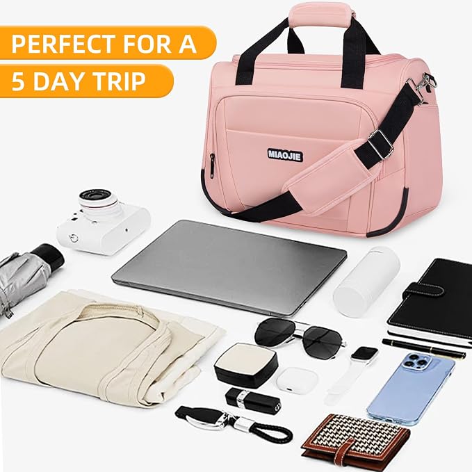 Underseat Carry On Luggage Lightweight Travel Tote Weekender Bag Overnight - Image 2