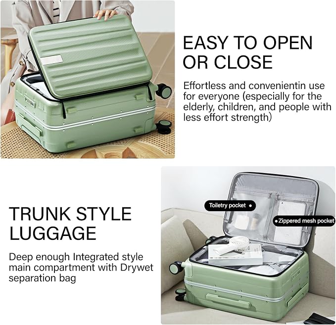 Hanke 20 Inch Carry-On Luggage - Image 5