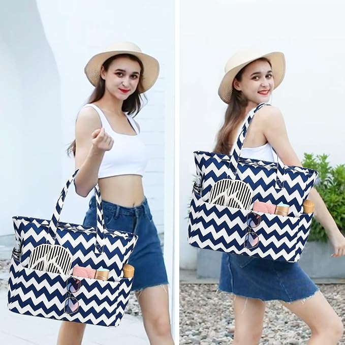 Waterproof Beach Tote Pool Bags - Image 2