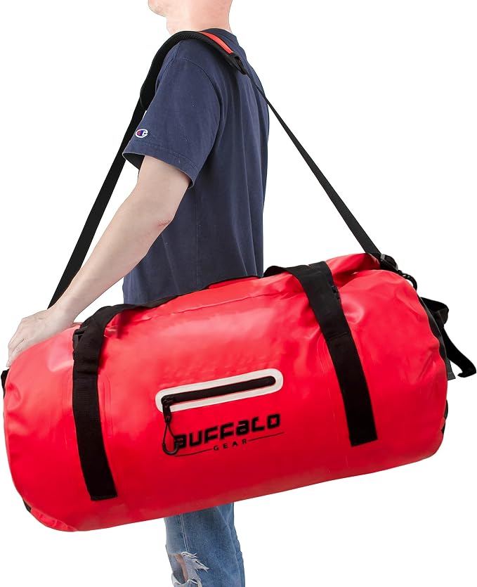 Buffalo Gear Waterproof Duffle Bag 40L 60L 80L Roll-top Dry Bag Heavy Duty - Image 4