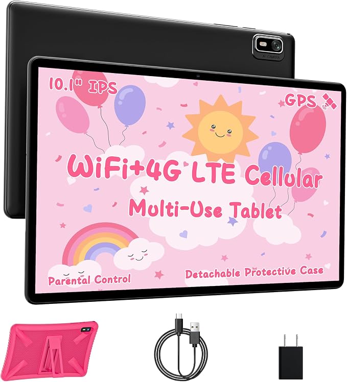 HAOVM Tablet 10 inch, 4G SIM Unlocked, Android 14 Tablet by HAOVM
