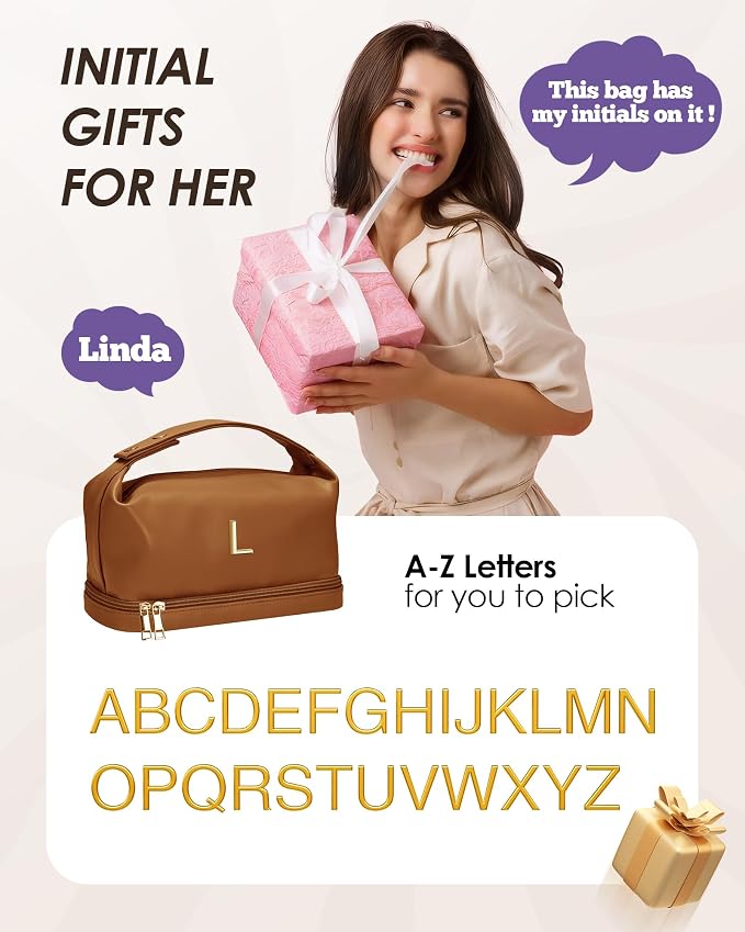 Women Birthday Gift, Personalized Makeup Bag - Image 7
