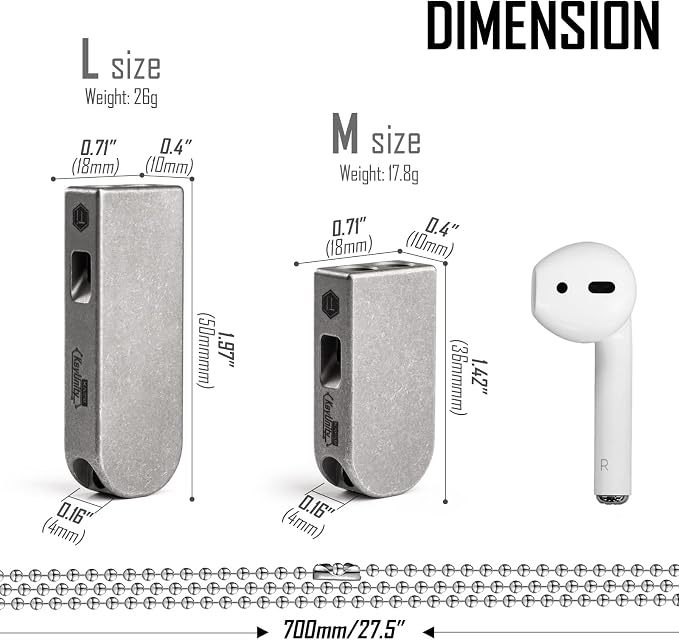 KeyUnity Titanium Emergency Whistle - Image 6