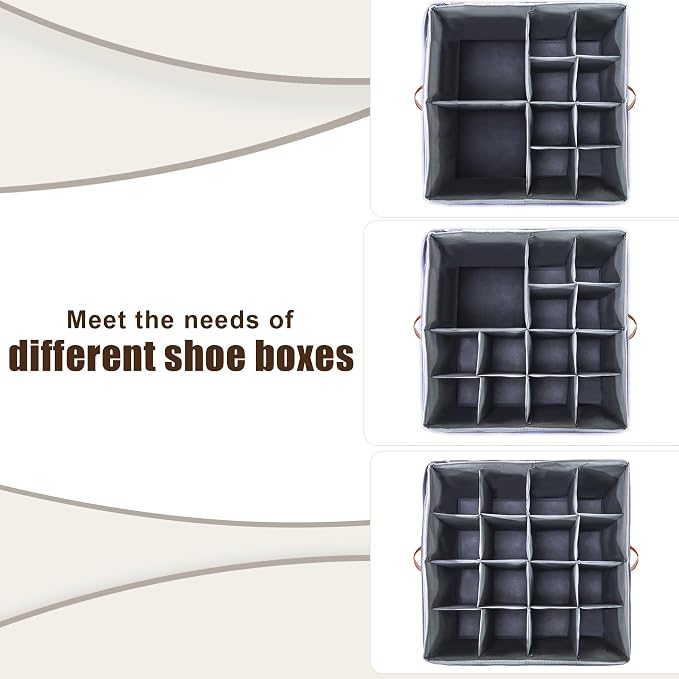 Shoe Organizer for Closet, Fits up to 16 Pairs Shoe Storage - Image 5