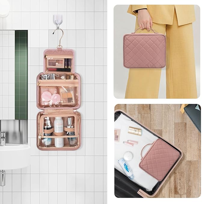CUBETASTIC Travel Toiletry Bag, Makeup Bag - Image 7