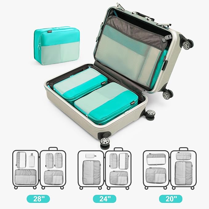 6 Set Compression Packing Cubes - Image 7