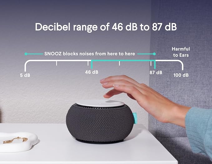 SNOOZ Smart White Noise Sound Machine - Image 6