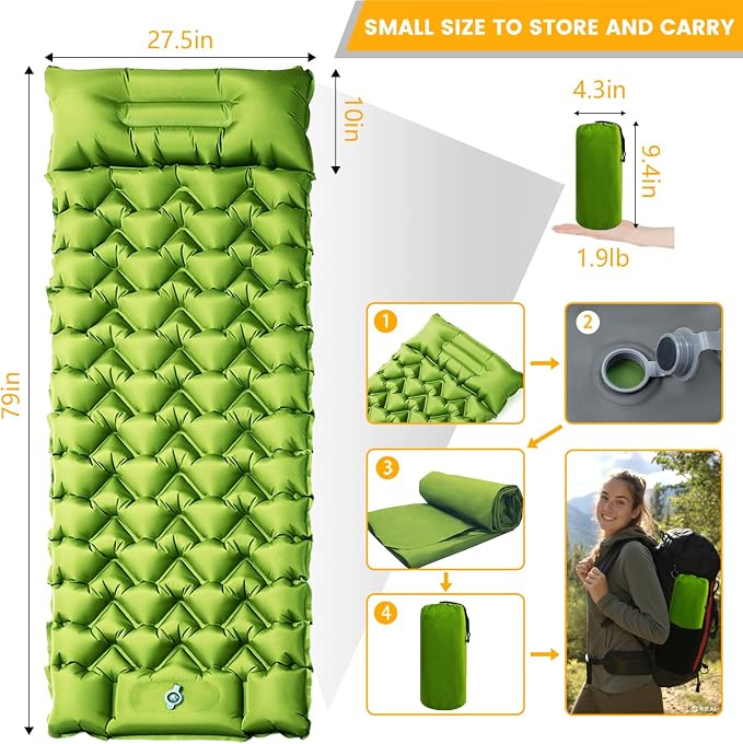 Ultralight Camping Sleeping Pad - Image 5