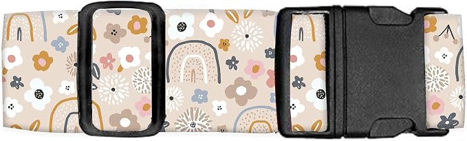 Luggage Straps for Suitcases Travel Belt Accessories, Cute Suitcase Strap by Luggitime