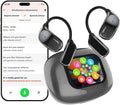AI Translation Earbuds Real Time- 144 Languages, Meeting Assistant, LCD Touch by Unknown